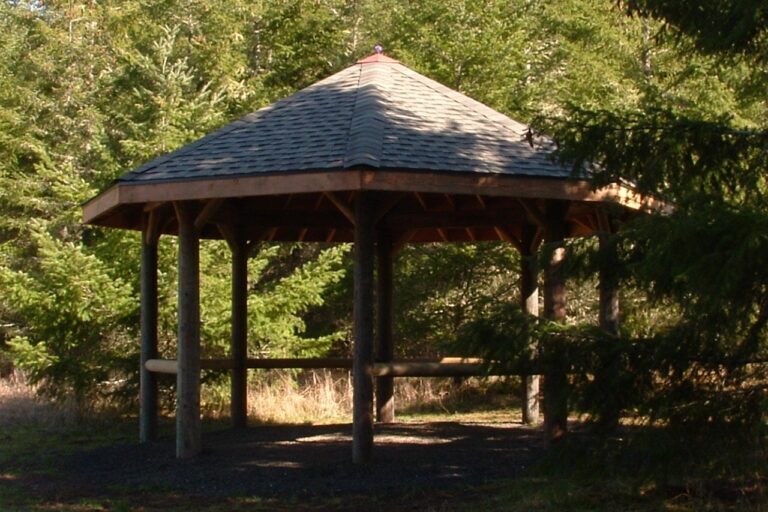 Gazebo at Beazell Memorial Forest and Education Center