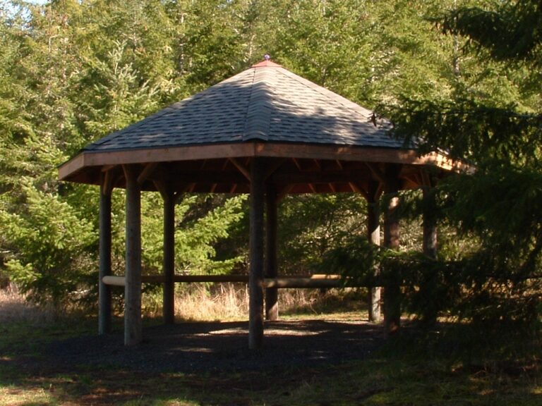 Gazebo at Beazell Memorial Forest and Education Center