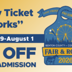 Any Ticket Works promo for Benton County Fair admission