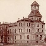 Benton County Courthouse circa 1892, three years after construction was completed.
